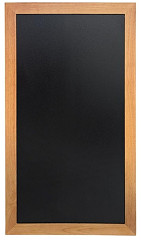  Securit lange Wandtafel Teakoptik 100 x 56cm 