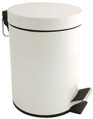 Bolero Pedaleimer wei&szlig; 5L 