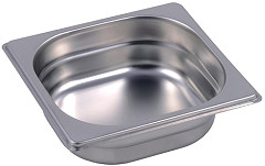  Gastro M Edelstahl GN-Beh&auml;lter 6,5cm GN1/6 