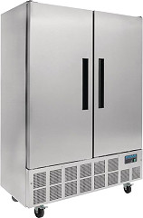  Polar Serie G Slimline K&uuml;hlschrank Edelstahl 960L 