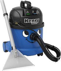  Numatic Sproei-extractiemaschine Staubsauger Henry Wash HVW370 blau mit Kit AS6 