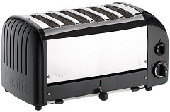  Dualit Toaster 60145 schwarz 6 Schlitze 