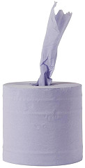  Jantex Handtuchrollen f&uuml;r Innenabrollung blau 1-lagig - 6 St&uuml;ck 