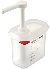  Araven So&szlig;enspender GN 1/9 Transparent 1,5L 