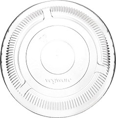  Vegware Vegware-Deckel f&uuml;r kompostierbare Softdrinkbecher der Serie 96 (1000 St&uuml;ck) 