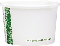 Vegware kompostierbare Schalen f&uuml;r warme Speisen 110ml (1000 St&uuml;ck) 
