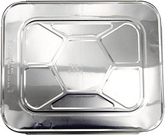  Gastronoble Alufoliendeckel f&uuml;r 1/1 Gastronorm Takeaway Beh&auml;lter (50er Pack) (50 St&uuml;ck) 