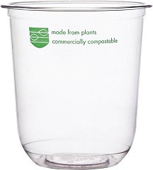  Vegware 96 Serie kompostierbare runde Beh&auml;lter 473ml (1000 St&uuml;ck) 