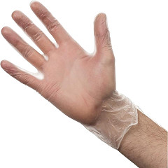  Vogue Vinylhandschuhe puderfrei transparent 