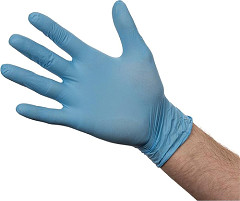  Gastronoble Nitrilhandschuhe puderfrei blau 