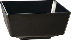  APS Float quadratisch Schale schwarz 25cm 