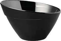  APS Balance schr&auml;ge Schale schwarz 24,5cm 