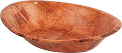  Olympia Ovale Holzschale 30,5 x 22,9cm 