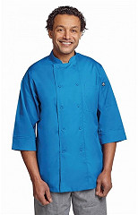  Chef Works Unisex Kochjacke blau 