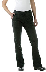  Chef Works Damen Chefkochhose schwarz M 