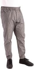  Chef Works Jogger 257 Kochhose schwarz-wei&szlig; gestreift 