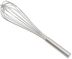  Vogue Schneebesen 45cm Edelstahl 8 Dr&auml;hte 