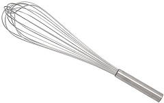  Vogue Schneebesen 50cm Edelstahl 8 Dr&auml;hte 