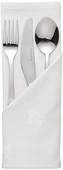  Mitre Luxury Luxor Servietten wei&szlig; 55cm 