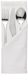  Mitre Essentials Occasions Servietten wei&szlig; 51cm 