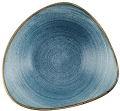  Churchill Stonecast Raw Lotus Schalen, Blaugr&uuml;n, 228 mm (12 St&uuml;ck) 