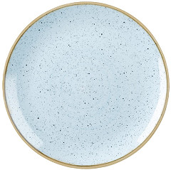  Churchill Stonecast, runder Coupe-Teller, Enteneiblau, 165 mm, (12 St&uuml;ck) 
