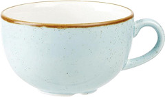  Churchill Stonecast Cappuccino Tasse Duck Egg Blue 12oz (Packung mit 12) (12 St&uuml;ck) 