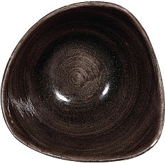  Churchill Stonecast Patina Dreieckige Schalen Schwarz 153mm (12 St&uuml;ck) 