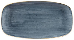  Churchill Stonecast Rechteckige Teller, Blaubeere, 153 x 298 mm, (12 St&uuml;ck) 