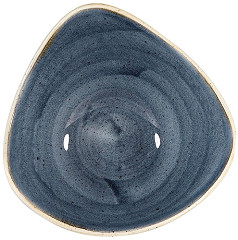  Churchill Stonecast Dreieckige Schalen, Blaubeere, 235 mm (12 St&uuml;ck) 