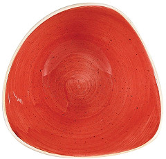 Churchill Stonecast Dreieckige Schalen, Beerenrot, 185 mm, (12 St&uuml;ck) 