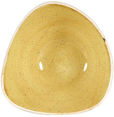  Churchill Stonecast Dreieckige Schalen, Senfkorngelb, 153 mm 