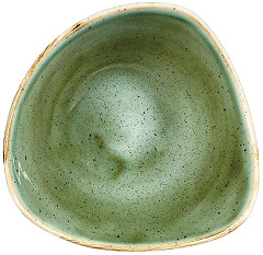  Churchill Stonecast, dreieckige Schalen, Samphire-Gr&uuml;n, 153 mm, (12 St&uuml;ck) 
