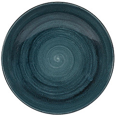  Churchill Stonecast Patina Coupe-Sch&uuml;sseln, rustikales Blaugr&uuml;n, 40 oz, 248 mm (12 St&uuml;ck) 