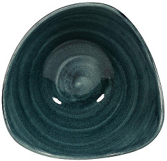  Churchill Stonecast Patina Dreieckige Schalen, Rustikales Blaugr&uuml;n, 153 mm (12 St&uuml;ck) 