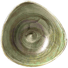  Churchill Stonecast Patina Lotusschale, br&uuml;niert, gr&uuml;n, 178 mm, (12 St&uuml;ck) 