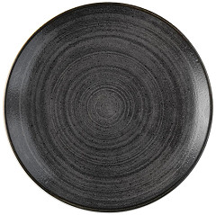  Churchill Stonecast Raw Evolve Coupe-Schilder, schwarz, 219 mm, (12 St&uuml;ck) 