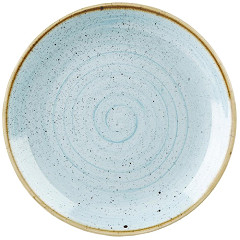 Churchill Stonecast, runder Coupe-Teller, Enteneiblau, 288 mm, (12 St&uuml;ck) 