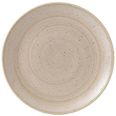  Churchill Stonecast Coupe-Teller, Muskatcreme, 260 mm, (12 St&uuml;ck) 