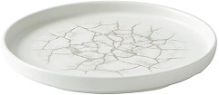  Churchill Studio Prints Kintsugi-Teller mit Achatw&auml;nden, Grau, 220 mm (6 St&uuml;ck) 