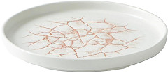  Churchill Studio Prints Kintsugi-Platten mit W&auml;nden, Koralle, 220 mm, (6 St&uuml;ck) 