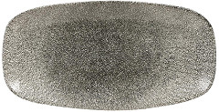  Churchill Studio Prints Raku-Rechteckplatten, Quarzschwarz, 298 mm, (12 St&uuml;ck) 