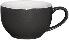  Olympia Cafe Kaffeetassen grau 22,8cl 