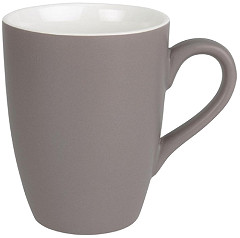  Olympia pastellfarbene Tassen grau 34cl 