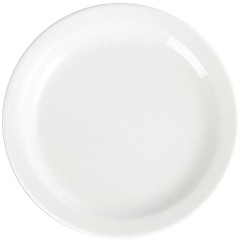  Olympia Whiteware Teller mit schmalem Rand 15cm 