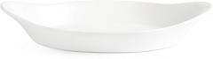  Olympia Whiteware ovale Gratinschalen wei&szlig; 23 x 13cm 