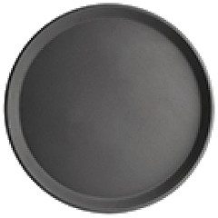  Kristallon Polypropylen Antirutsch Serviertablett rund 35,6cm 