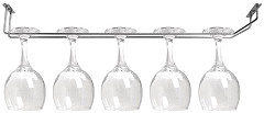  Olympia verchromte Gl&auml;serschiene 61cm 