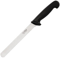  Hygiplas Brotmesser schwarz 13cm 