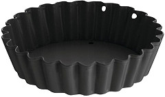  Vogue Antihaft Mini-Quicheformen mit herausnehmbarem Boden 8cm 